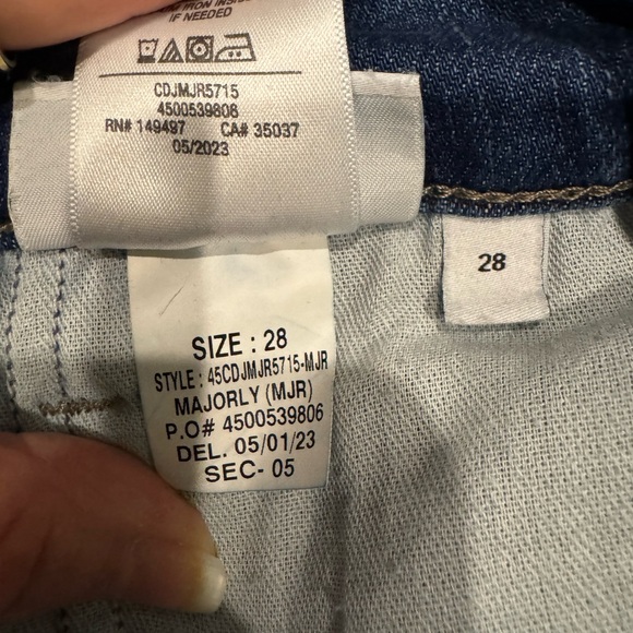 Joe's Jeans The Molly High Rise Flare Dark Blue Women's Jeans - Picture 6 of 14